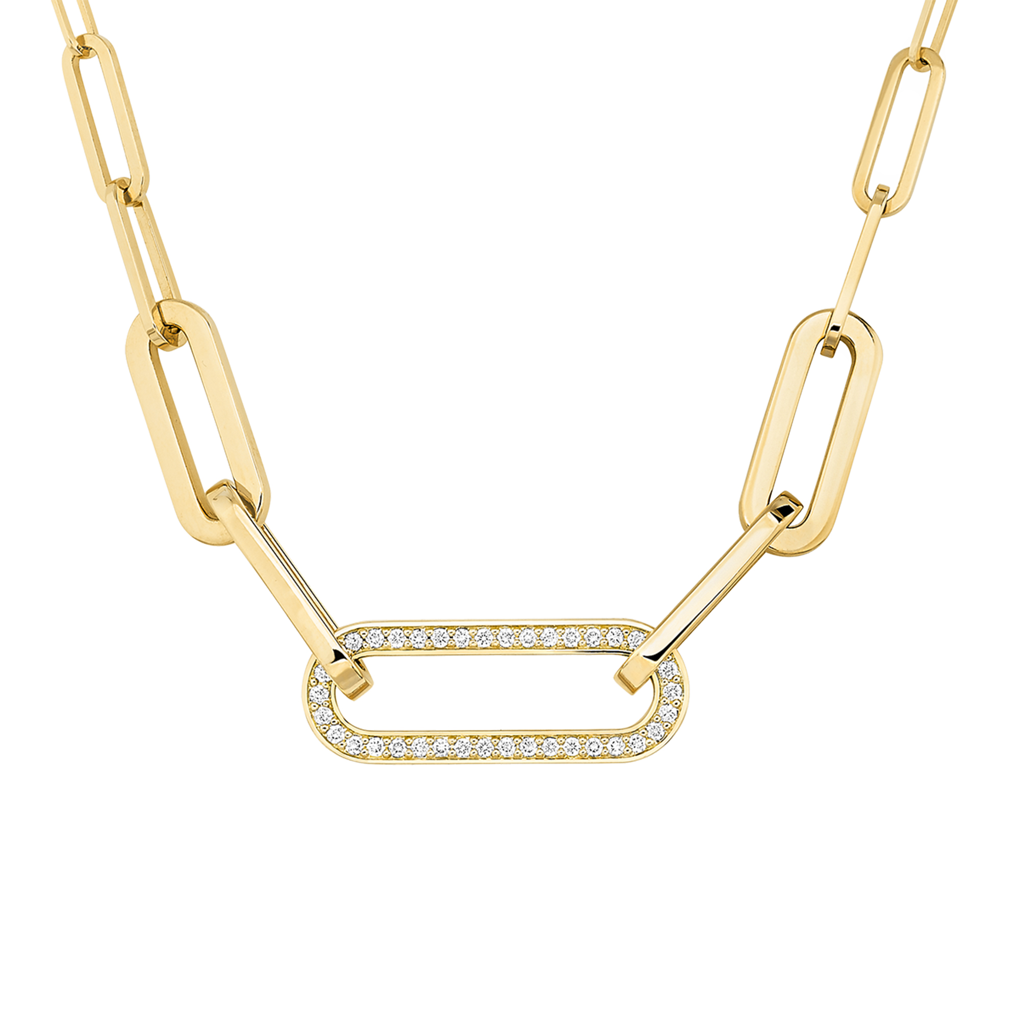 Dinh Van Maillon Yellow Gold